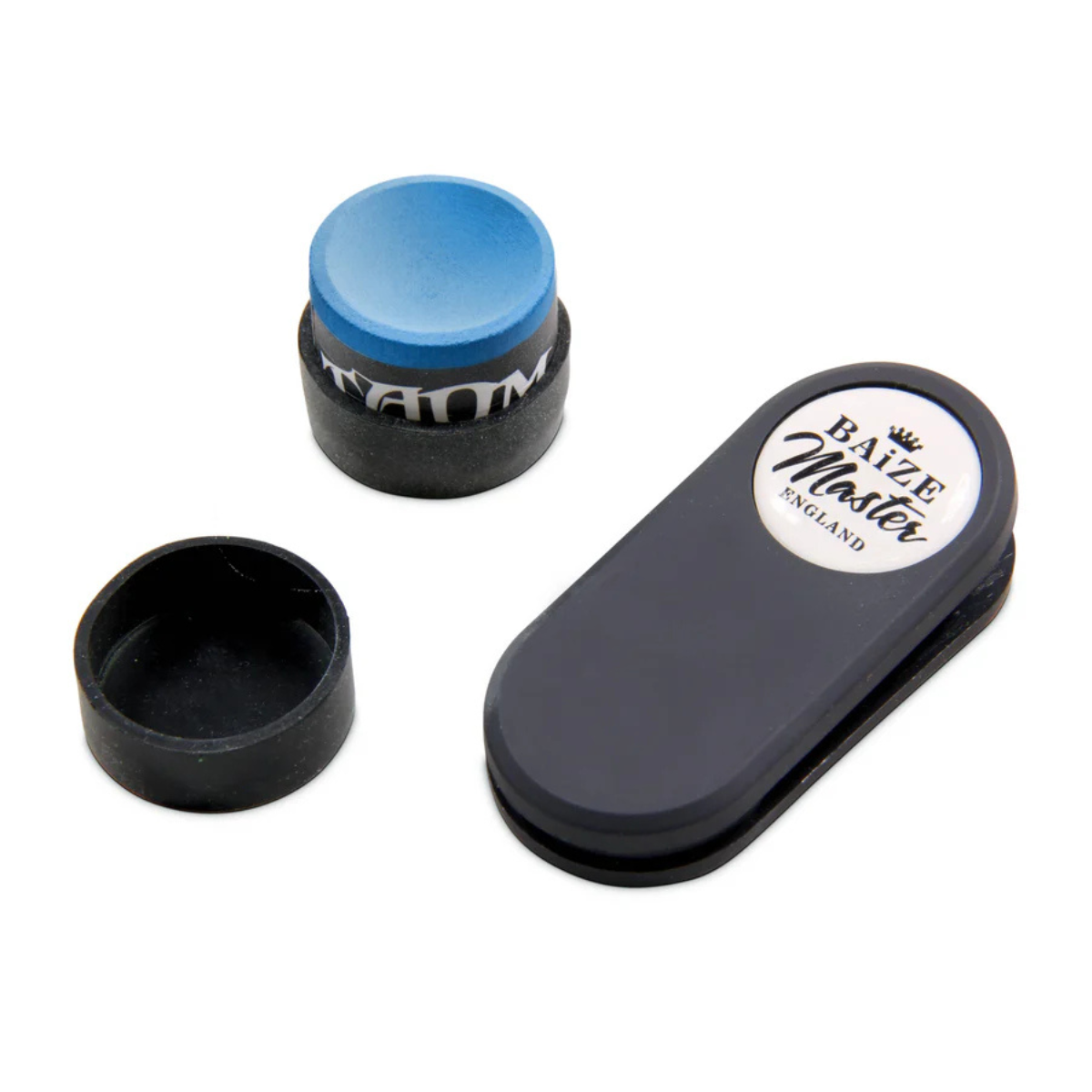 Baize Master Magnetic Square & Taom Cue Chalk Holder