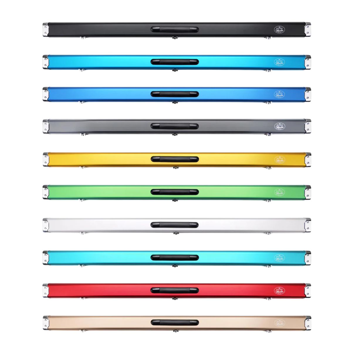 Baize Master Satin Line Aluminium Snooker & Pool Hard Cue Case 3/4 Joint - Holds 1 Cue