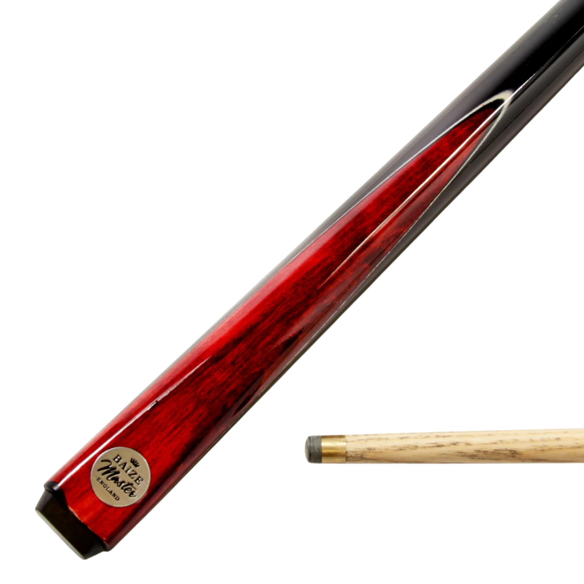 Baize Master Silver Series Conquest Snooker & Pool Junior Cue Blue / Red 42" | 48" | 52"