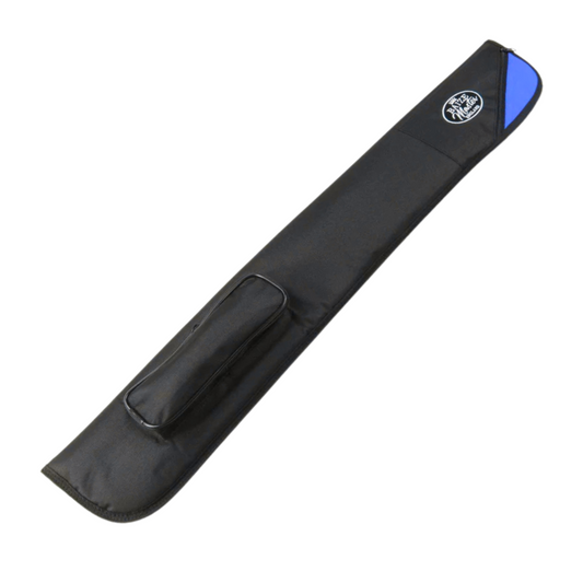 Baize Master Soft Cue Case Faux Fur Blue For Centre Joint Snooker & Pool Cues 58"