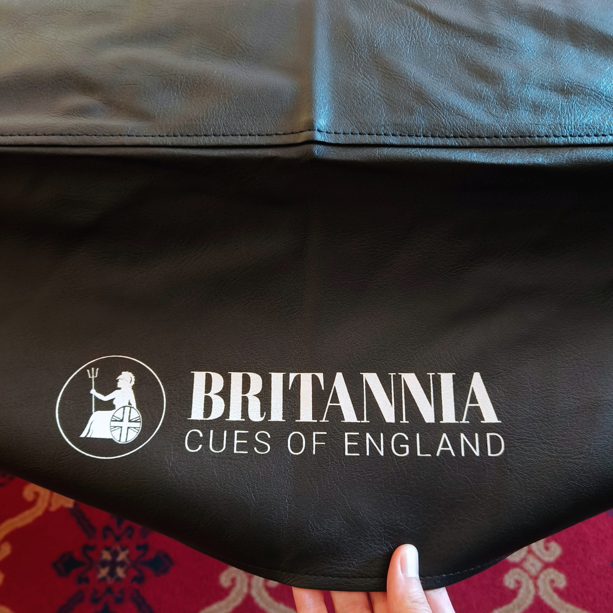 Britannia Billiards Table Cover Heavy Duty Leatherette Black 7ft | 8ft | 9ft