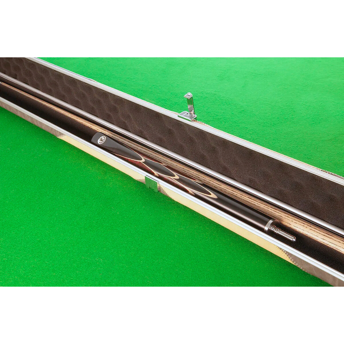 Britannia Hard Cue Case 3/4 Joint Britannium Aluminium & Leatherette Beige - Holds 1 Cue