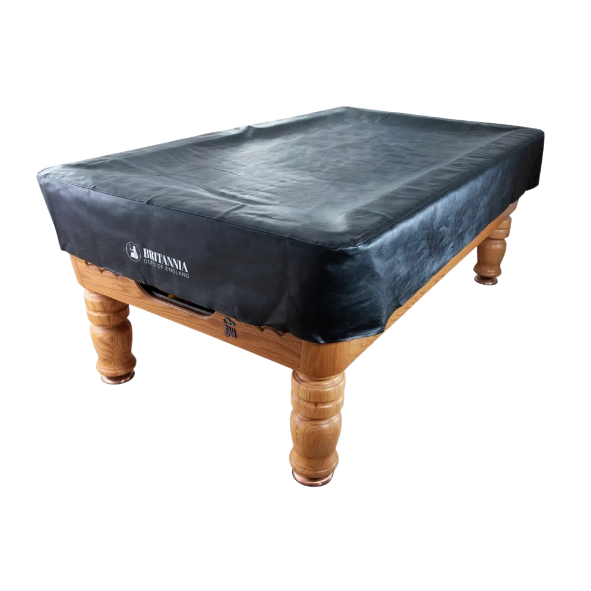 Britannia Billiards Table Cover Heavy Duty Leatherette Black 7ft | 8ft | 9ft