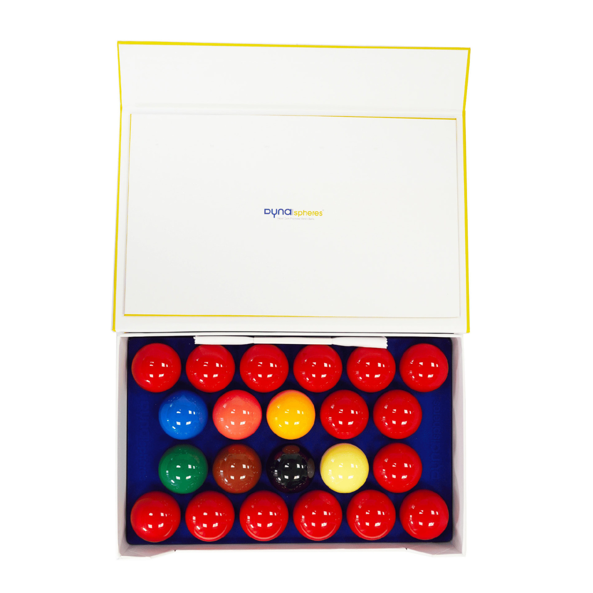 Dynaspheres Snooker Ball Set Gold 524 Range 2 1/16" 52.4mm