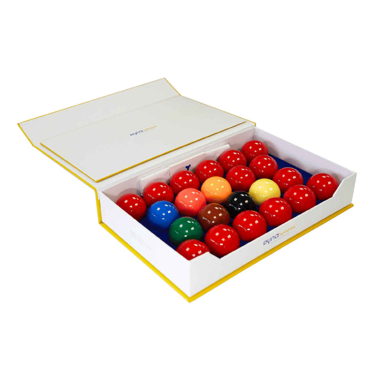 Dynaspheres Snooker Ball Set Gold 524 Range 2 1/16" 52.4mm