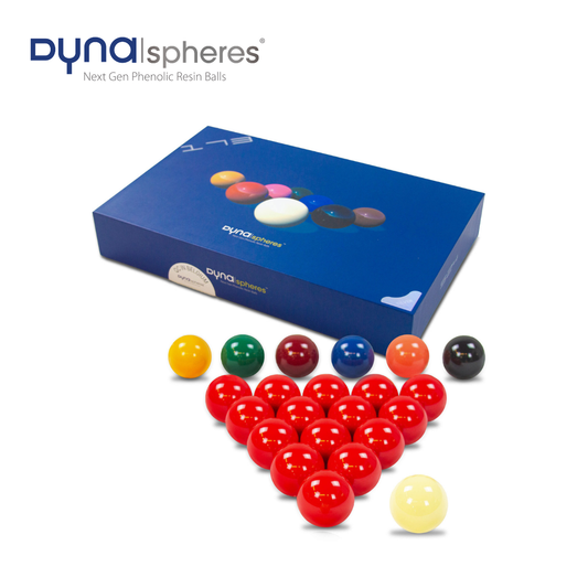 Dynaspheres Snooker Ball Set Silver 524 Range 2 1/16" 52.4mm