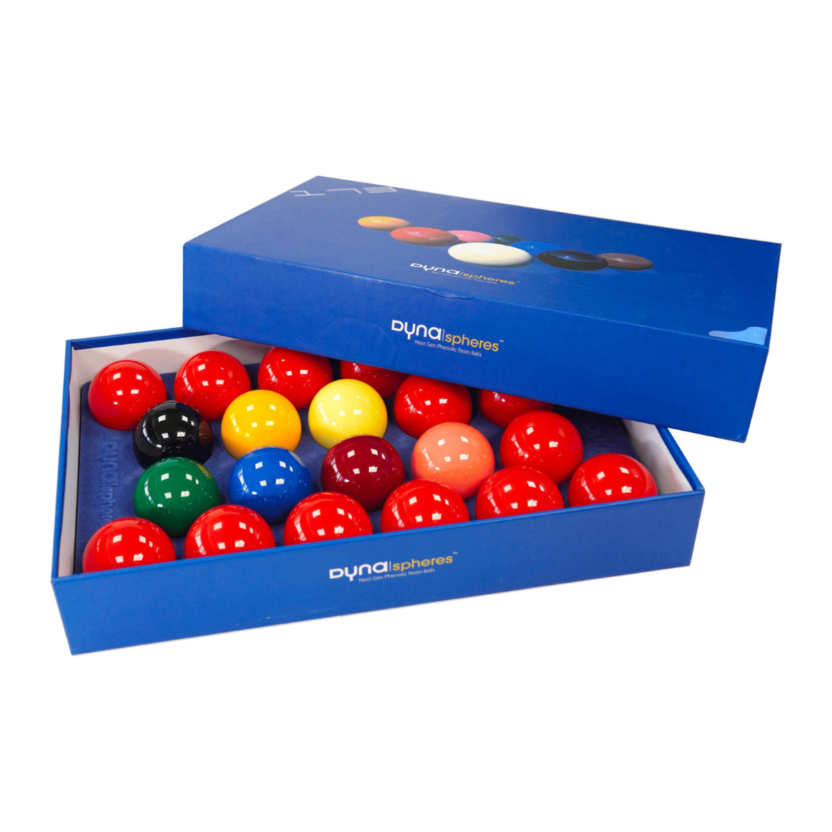 Dynaspheres Snooker Ball Set Silver 524 Range 2 1/16" 52.4mm