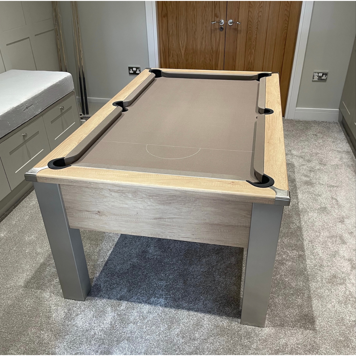 FMF English Pool Table Spirit Tournament Nebraska Oak 6ft Or 7ft