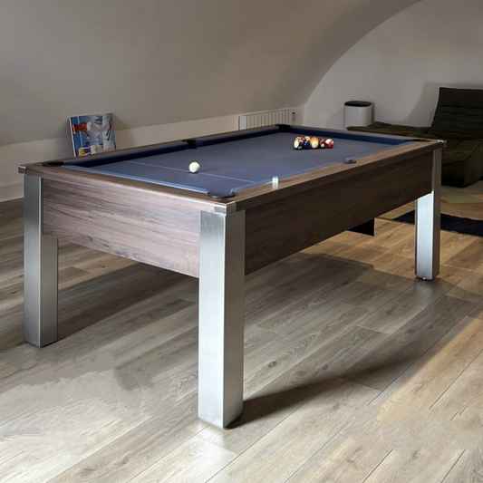 FMF English Pool Table Spirit Tournament Pacific Walnut 6ft Or 7ft