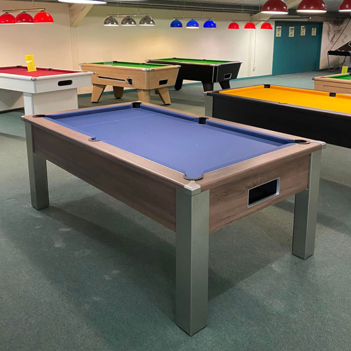 FMF English Pool Table Spirit Tournament Pacific Walnut 6ft Or 7ft