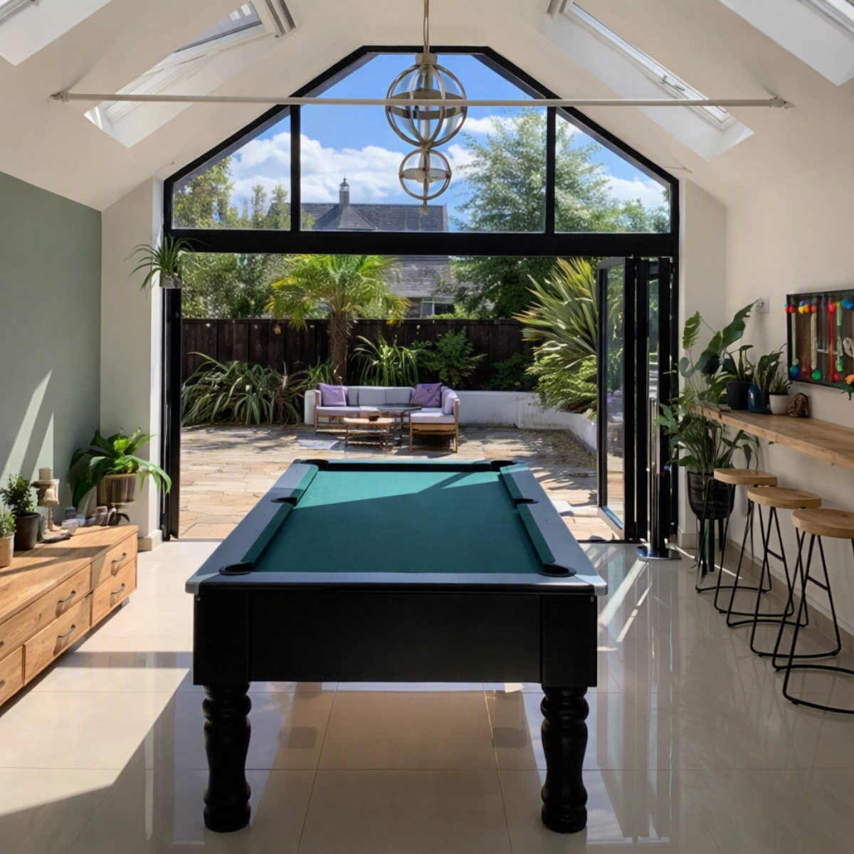 Geordie Pool English Pool Table Black 6ft Or 7ft