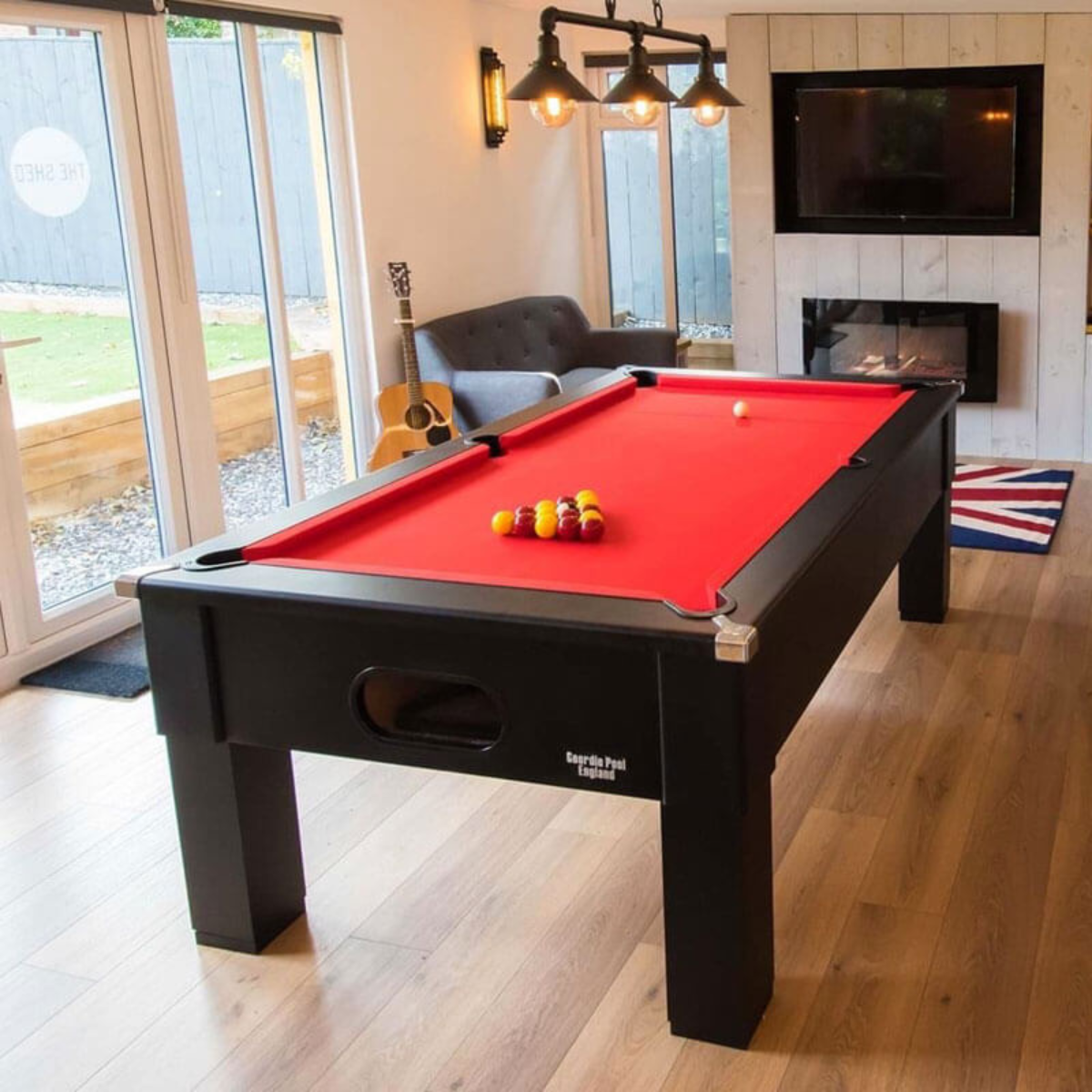 Geordie Pool English Pool Table Black 6ft Or 7ft