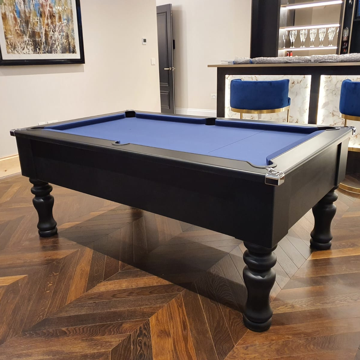 Geordie Pool English Pool Table Black 6ft Or 7ft