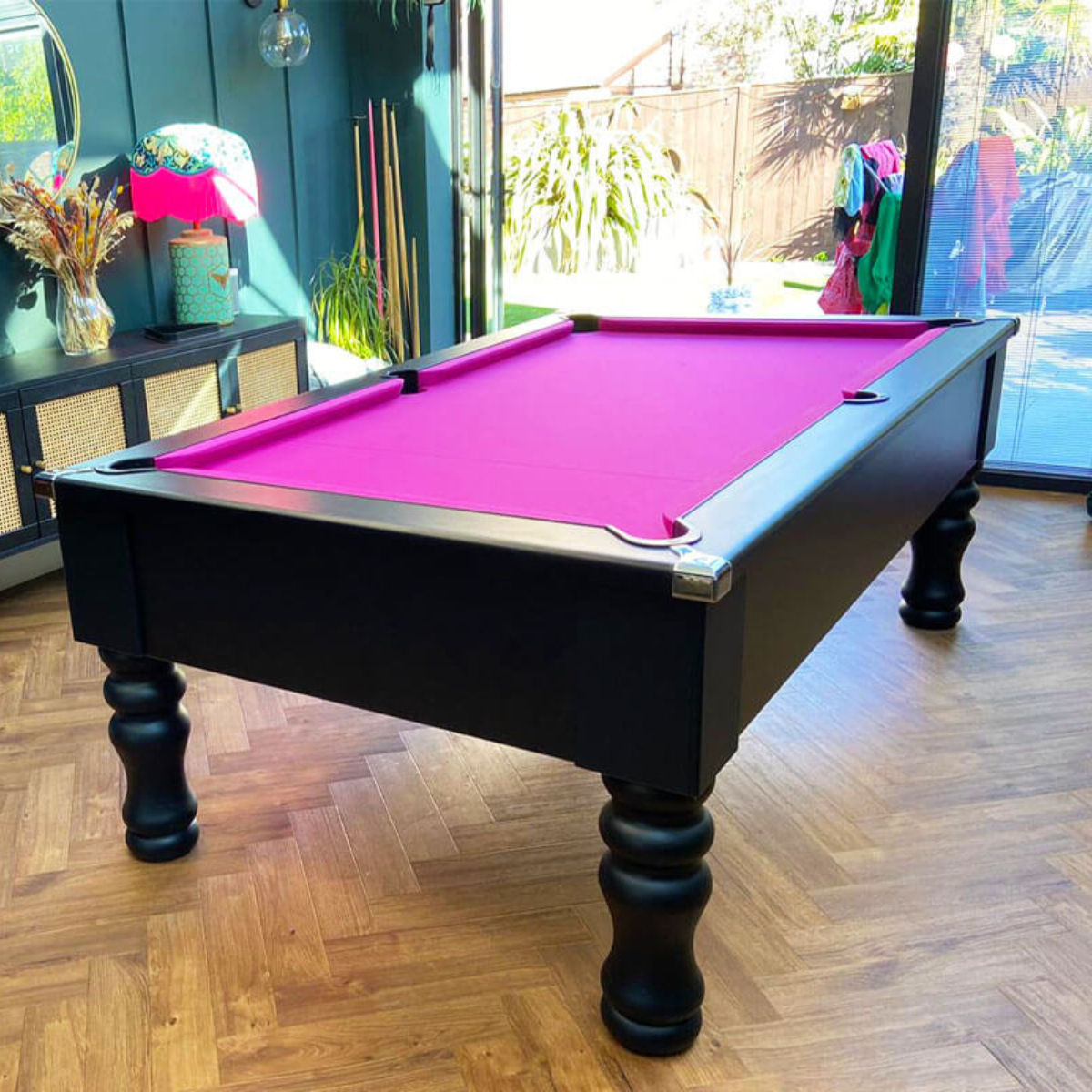 Geordie Pool English Pool Table Black 6ft Or 7ft