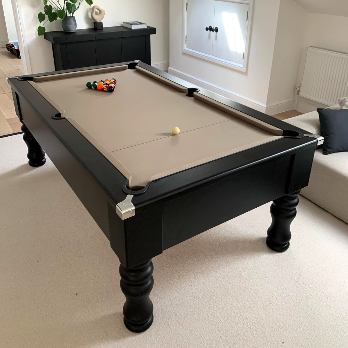 Geordie Pool English Pool Table Black 6ft Or 7ft