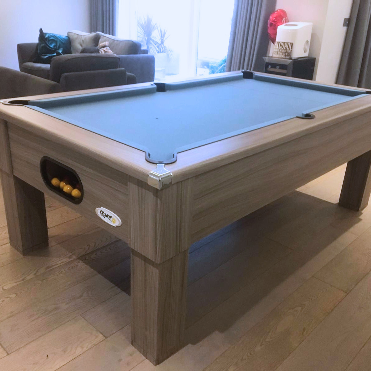 Geordie Pool English Pool Table Driftwood Grey 6ft Or 7ft