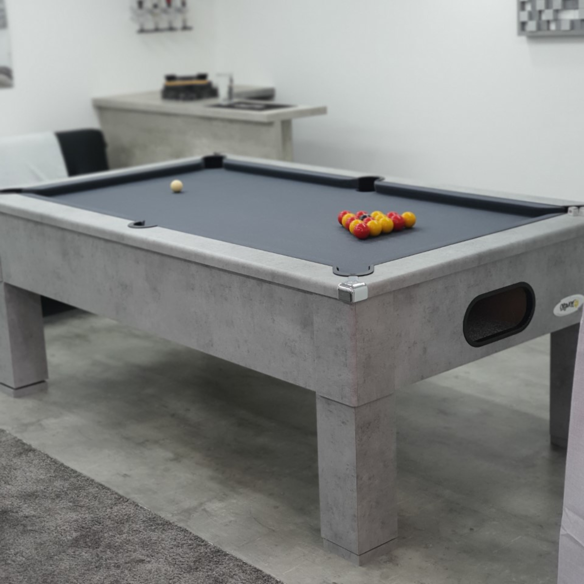 Geordie Pool English Pool Table Urban Grey 6ft Or 7ft