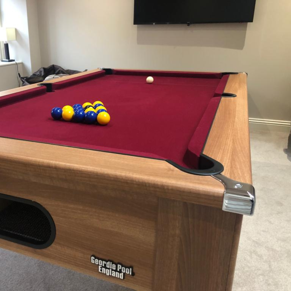 Geordie Pool English Pool Table Walnut 6ft Or 7ft