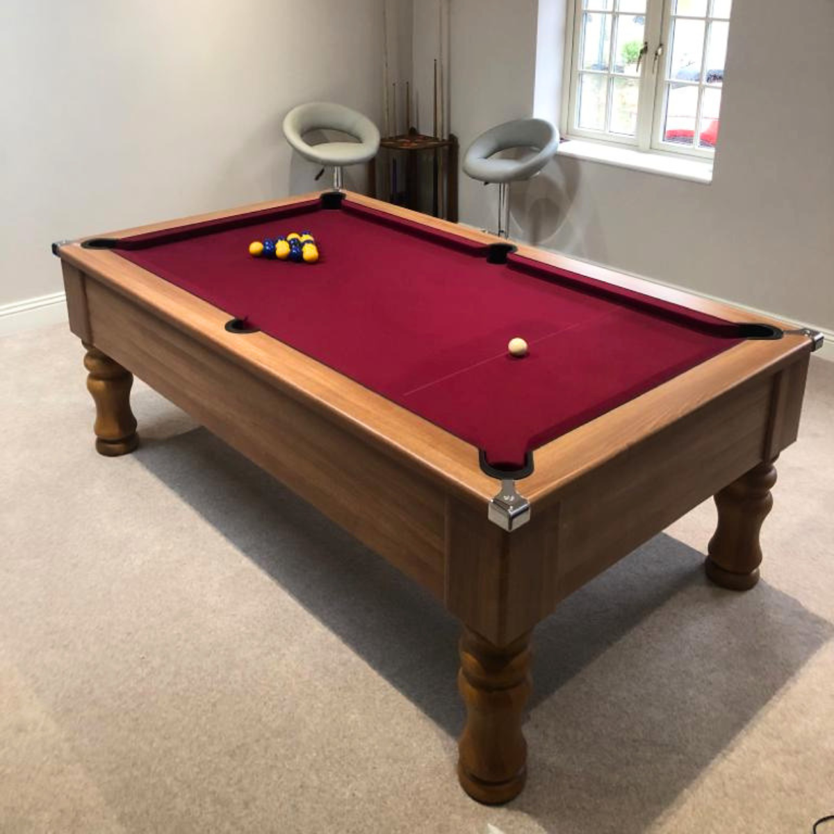 Geordie Pool English Pool Table Walnut 6ft Or 7ft