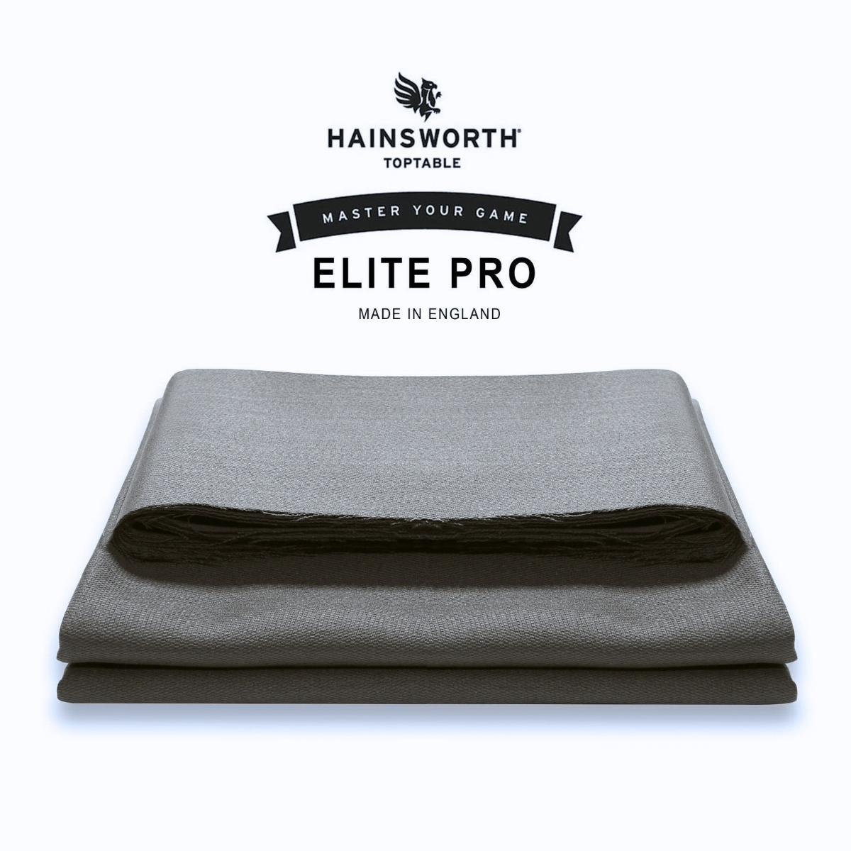 Hainsworth Elite-Pro Cloth Bed And Cushion Set Bankers Grey 7ft