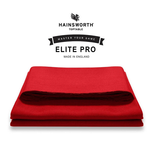 Hainsworth Elite-Pro Cloth Bed And Cushion Set Bright Red 7ft