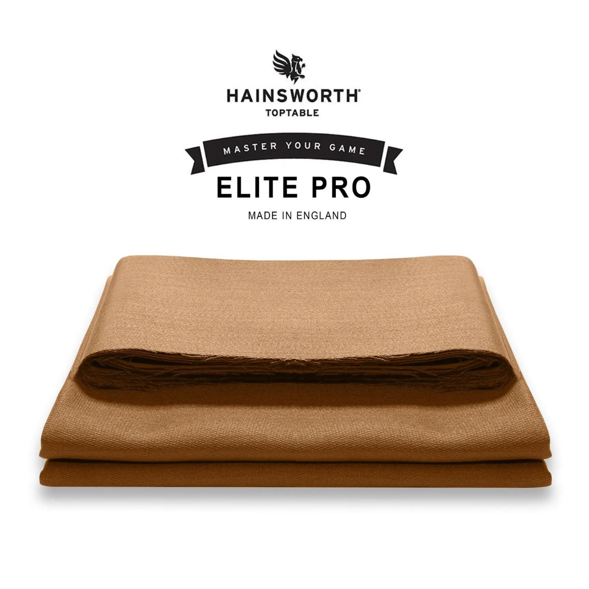 Hainsworth Elite-Pro Cloth Bed And Cushion Set Camel 7ft