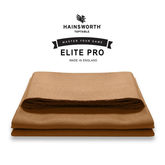 Hainsworth Elite-Pro Cloth Bed And Cushion Set Camel 7ft