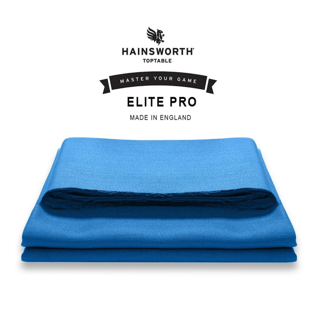 Hainsworth Elite-Pro Cloth Bed And Cushion Set Electric Blue 7ft