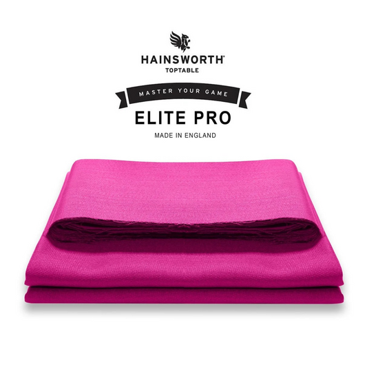 Hainsworth Elite-Pro Cloth Bed And Cushion Set Fuchsia 7ft