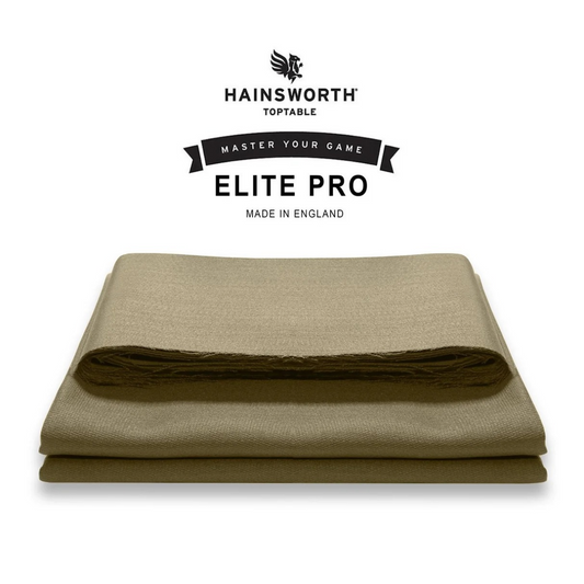 Hainsworth Elite-Pro Cloth Bed And Cushion Set Khaki 7ft