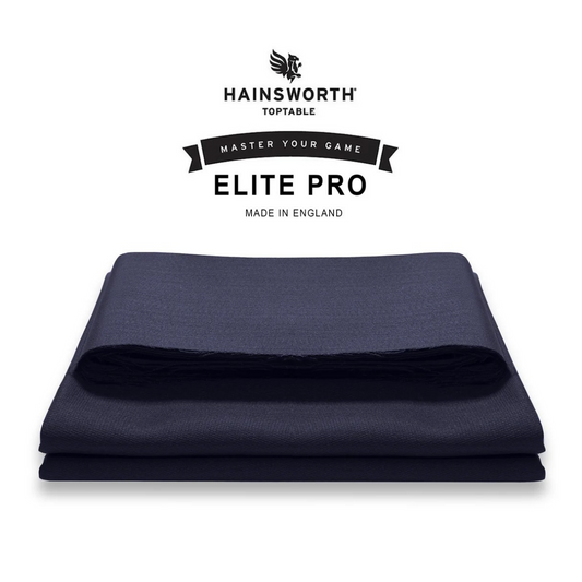 Hainsworth Elite-Pro Cloth Bed And Cushion Set Marine Blue 7ft