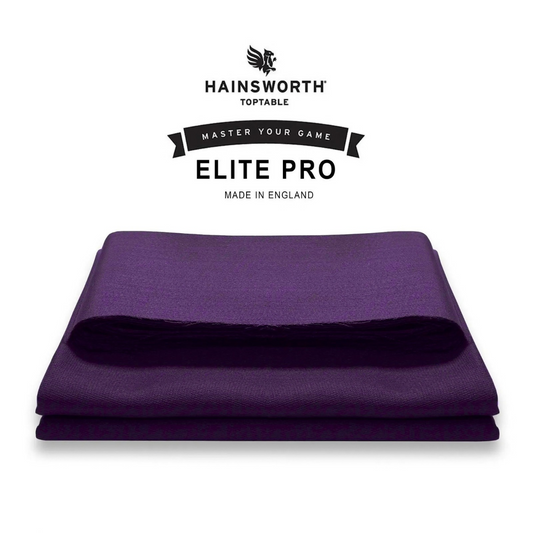 Hainsworth Elite-Pro Cloth Bed And Cushion Set Purple 7ft