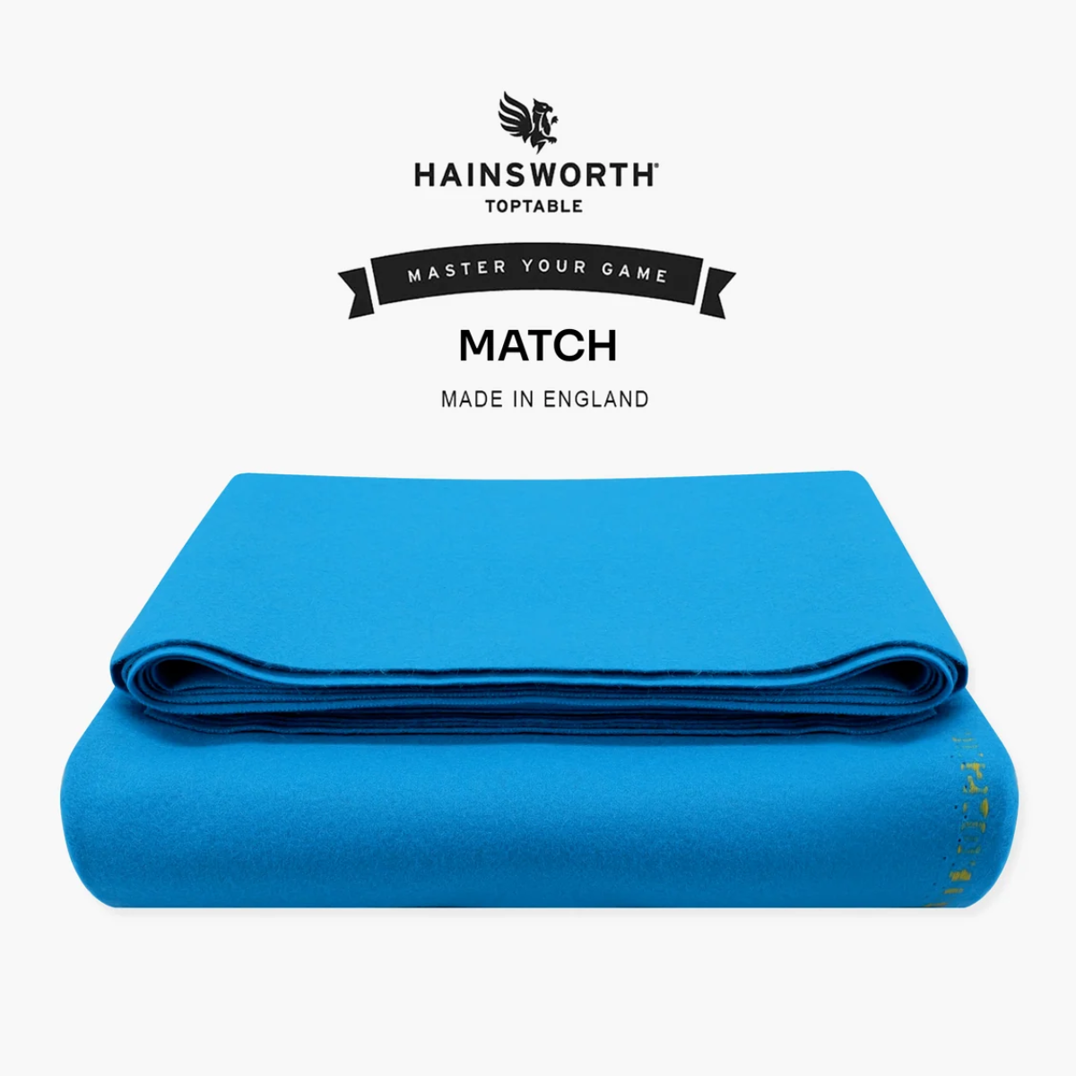 Hainsworth Match Cloth Bed And Cushion Set Blue 7ft