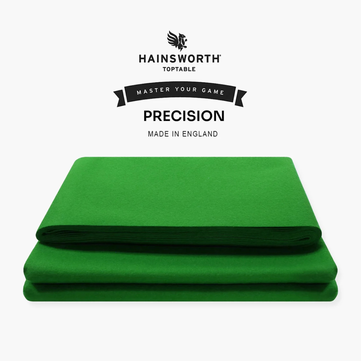 Hainsworth Precision Cloth Bed And Cushion Set Green 6ft Or 7ft