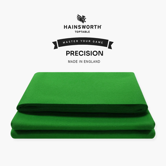 Hainsworth Precision Cloth Bed And Cushion Set Green 6ft Or 7ft