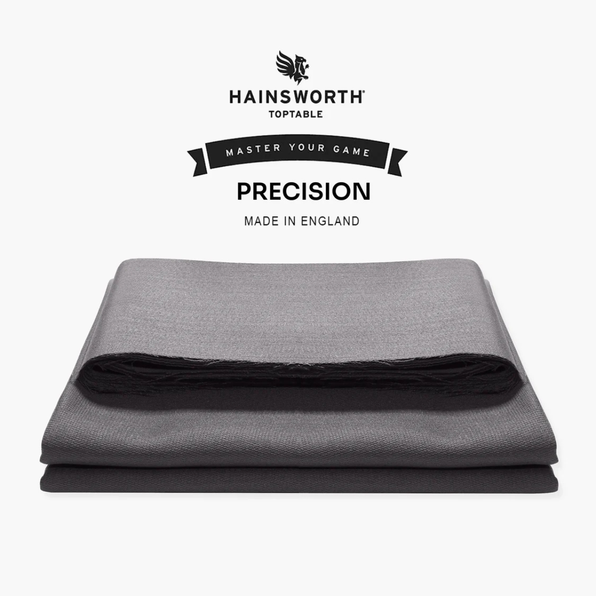 Hainsworth Precision Cloth Bed And Cushion Set Silver 6ft Or 7ft