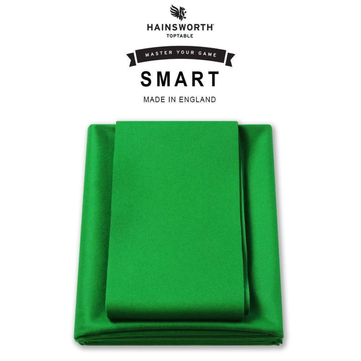 Hainsworth Smart Cloth Snooker Bed And Cushion Set Olive Green 12ft