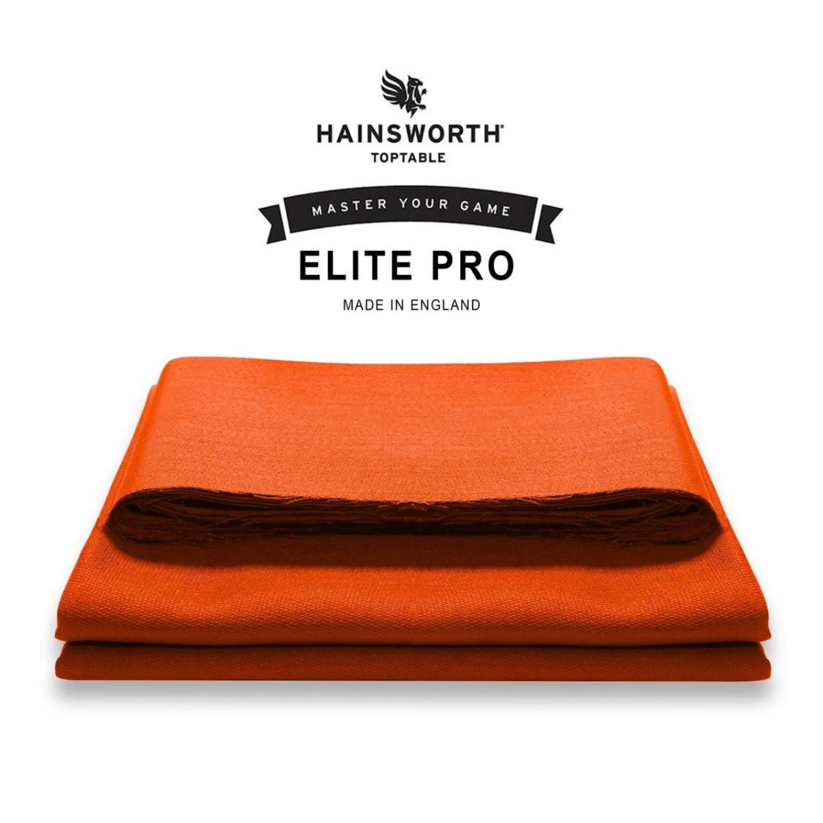 Hainsworth Elite-Pro Cloth Bed And Cushion Set Orange 7ft