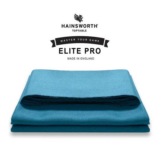 Hainsworth Elite-Pro Cloth Bed And Cushion Set Petrol Blue 7ft