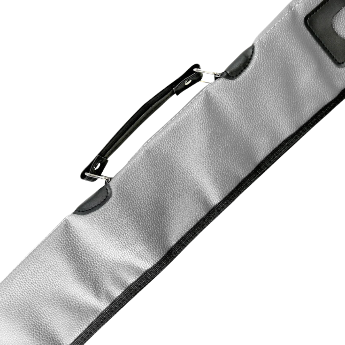 Heavy Duty Soft Cue Case Silver For Centre Joint Snooker & Pool Cues 58"