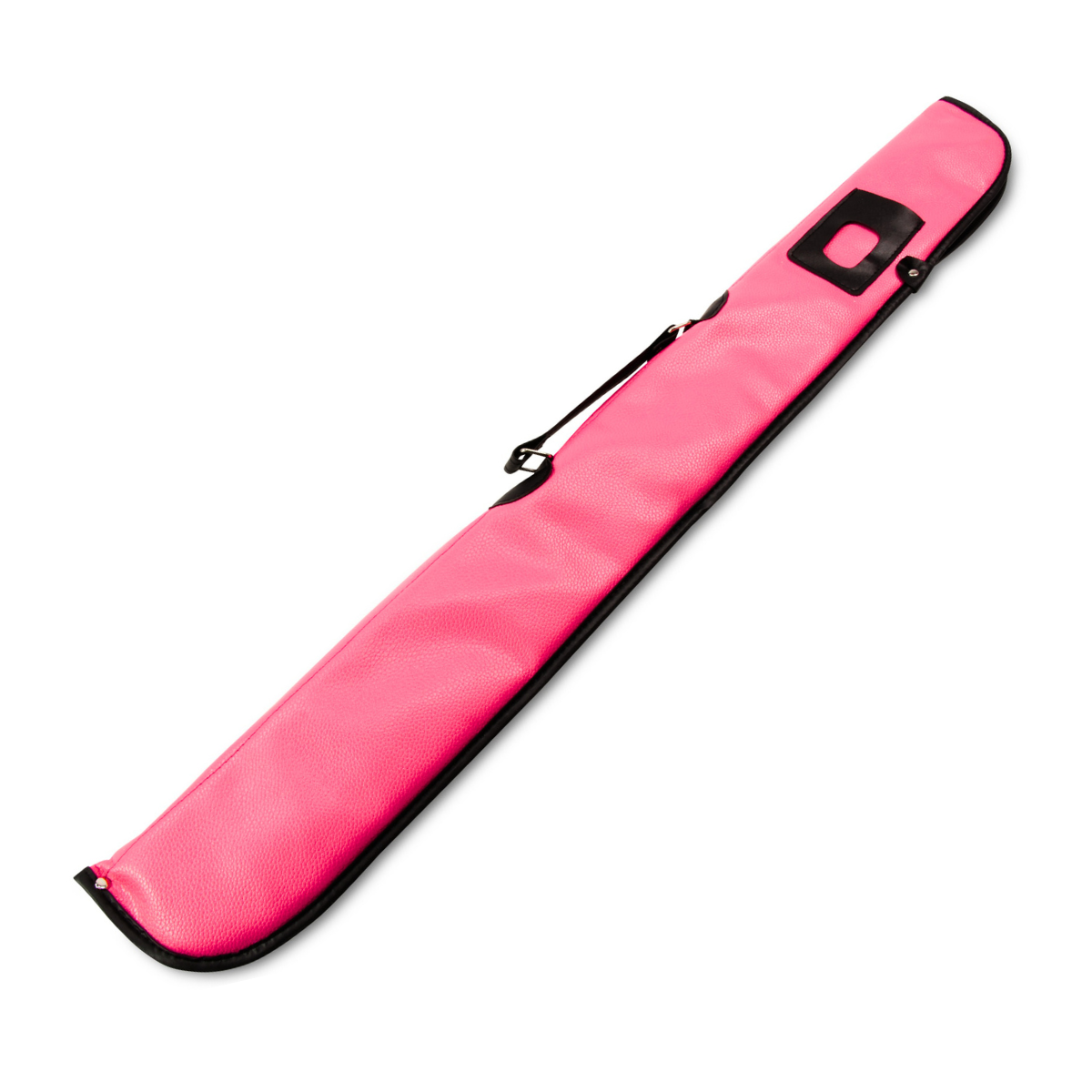 Heavy Duty Soft Cue Case Hot Pink For Centre Joint Snooker & Pool Cues 58"