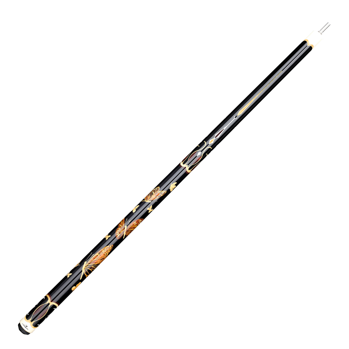 The Longoni Papilio Lux American Pool Cue Legno