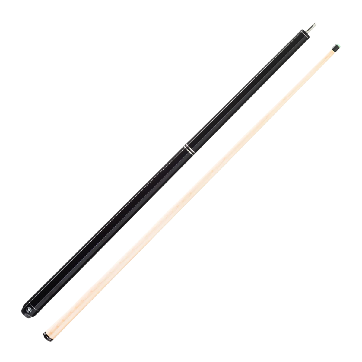 Jonny 8-Ball English Break Cue Centre Joint Maple Black Destroyer 58" 147cm