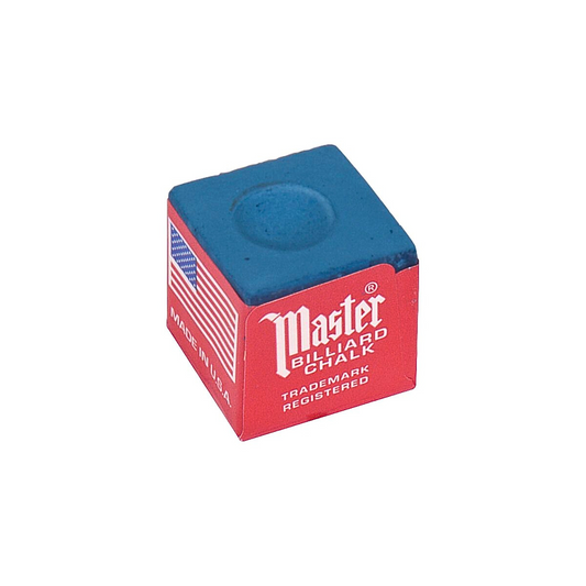 Master Pool Cue Chalk 144pc Box Blue / Green / Red