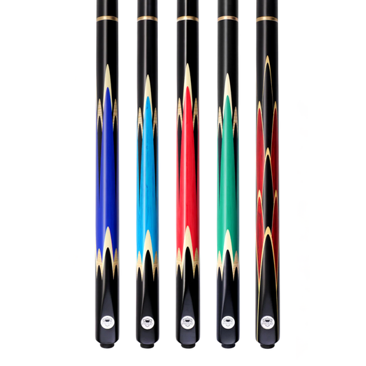 PRO147 Snooker & Pool Cue 3/4 Jointed Lancet Series 57" 145cm