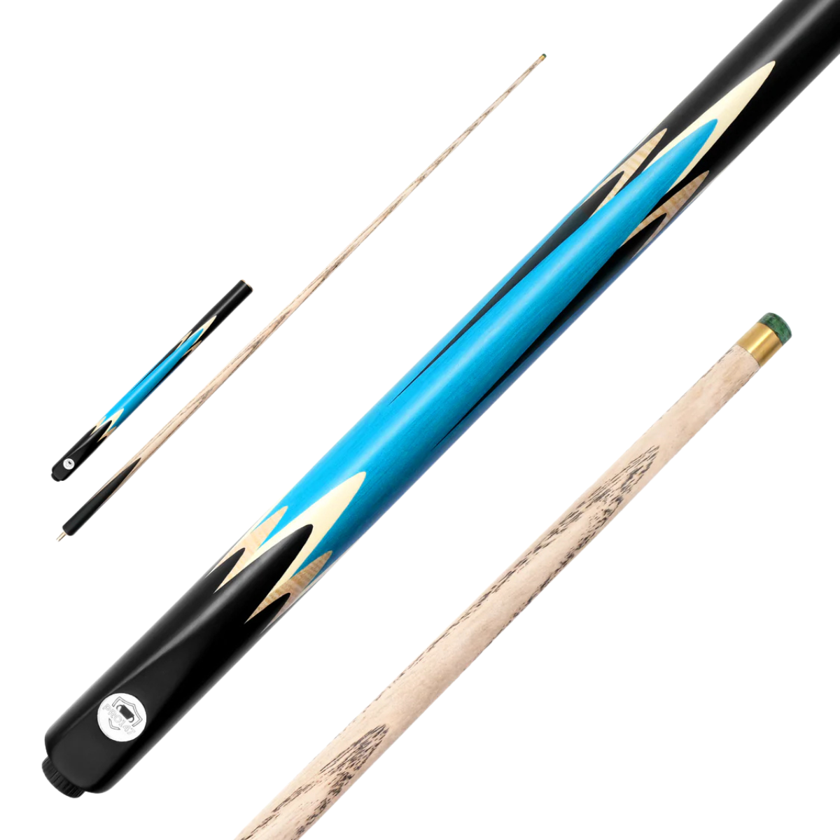 PRO147 Snooker & Pool Cue 3/4 Jointed Lancet Series 57" 145cm
