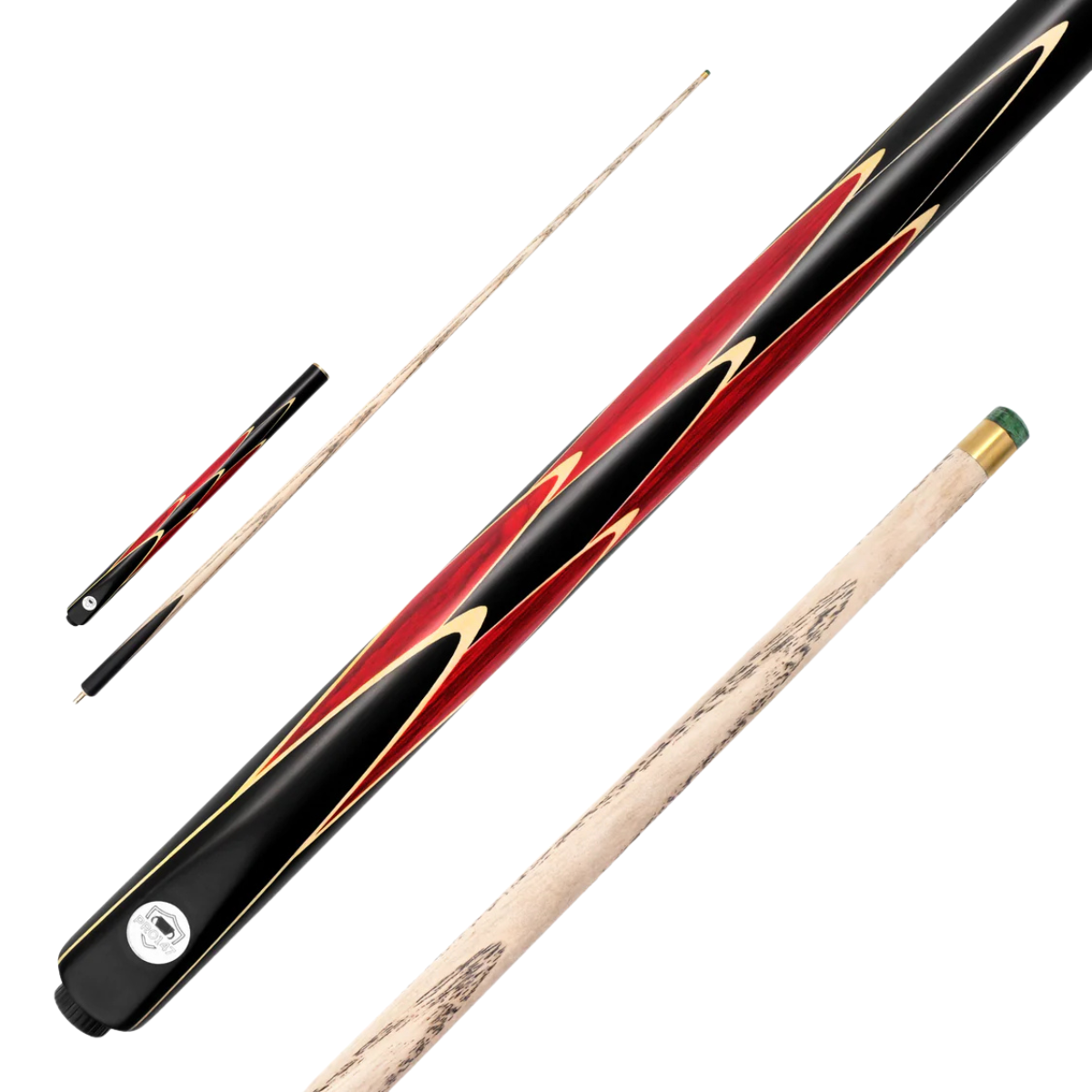 PRO147 Snooker & Pool Cue 3/4 Jointed Lancet Series 57" 145cm