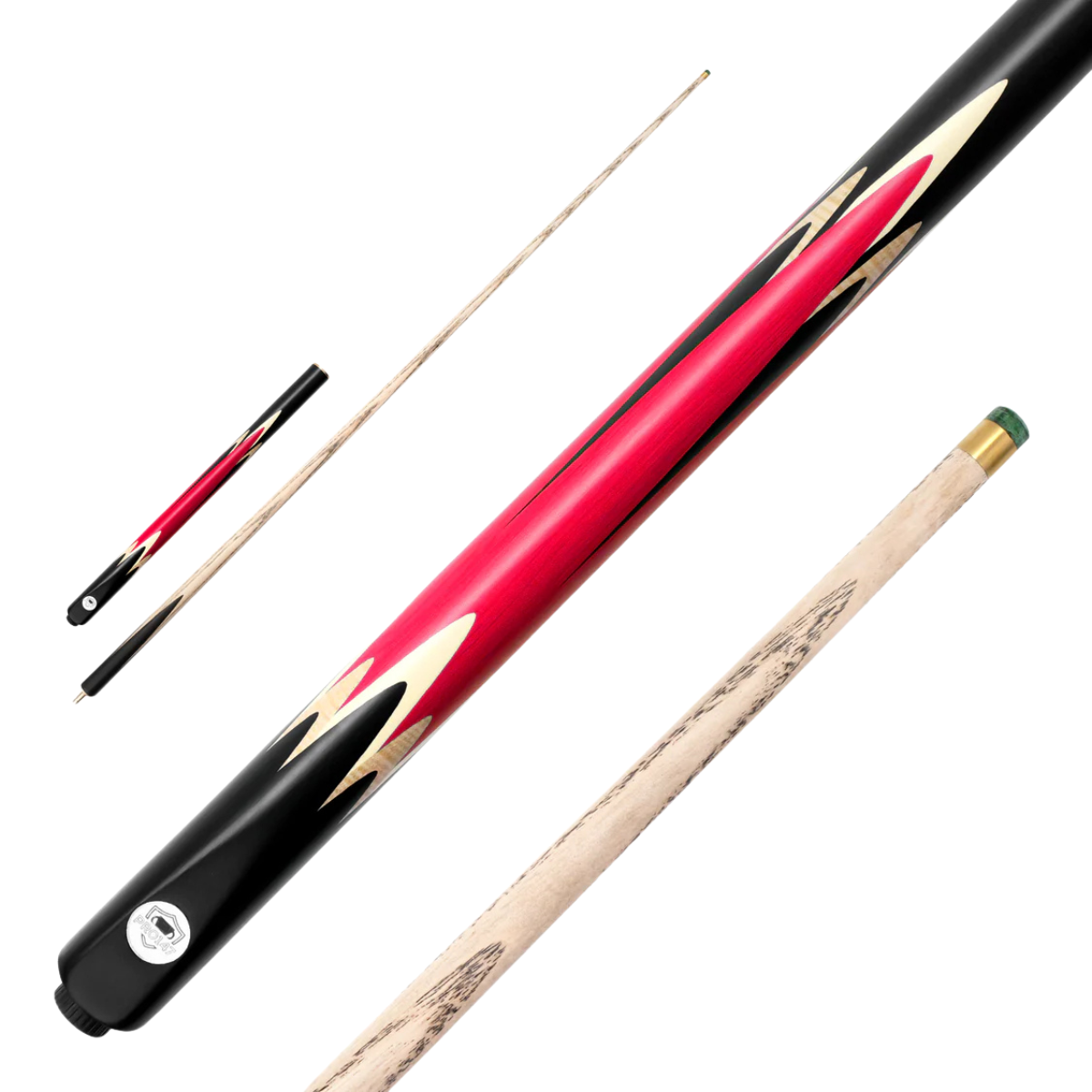 PRO147 Snooker & Pool Cue 3/4 Jointed Lancet Series 57" 145cm