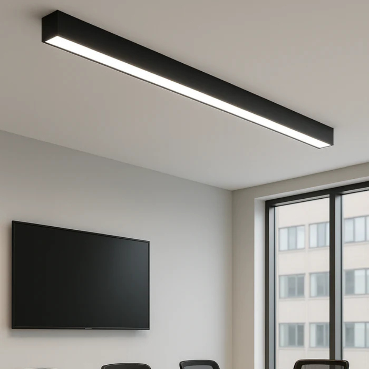 Pool Table Light LED Ultra Slim Beam 150 Black | White