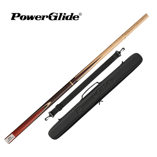 PowerGlide English Pool Cue Double Jointed Mentor 55" 139cm